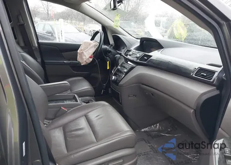 2013 Honda Odyssey Touring/Touring Elite from USA, damaged, VIN 5FNRL5H98DB051672